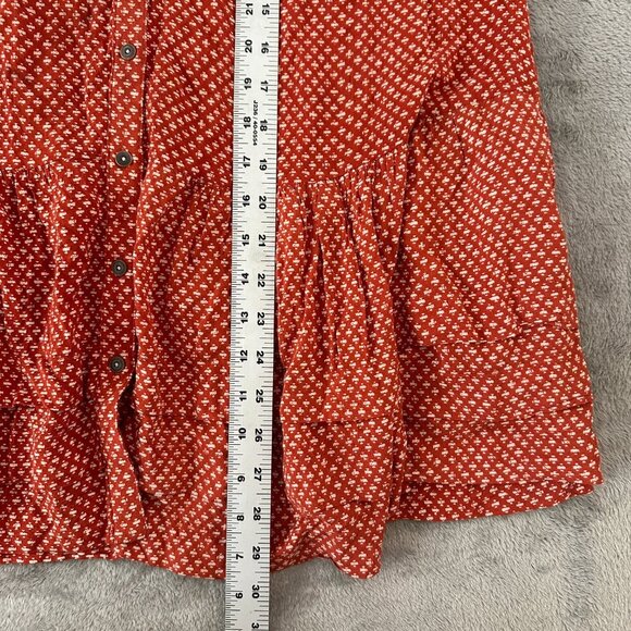 Anthropologie Holding Horses Rustic Pavin Button Down Tunic Women's XS - Picture 7 of 9